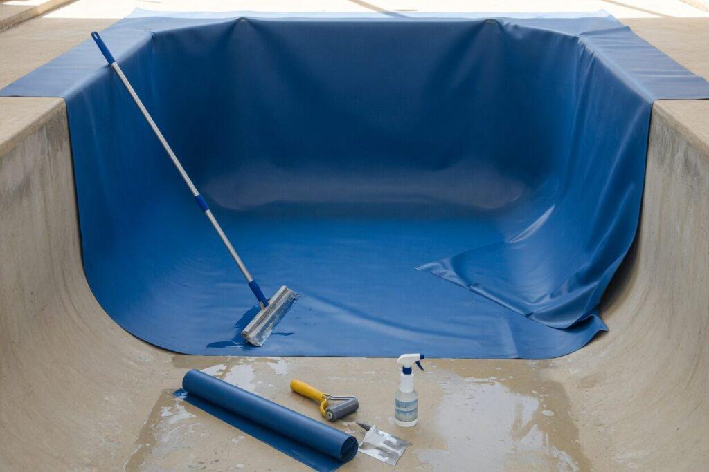 Praxisbeispiel zum Ablauf einer Poolfolierung – Eldorado Pool GmbH