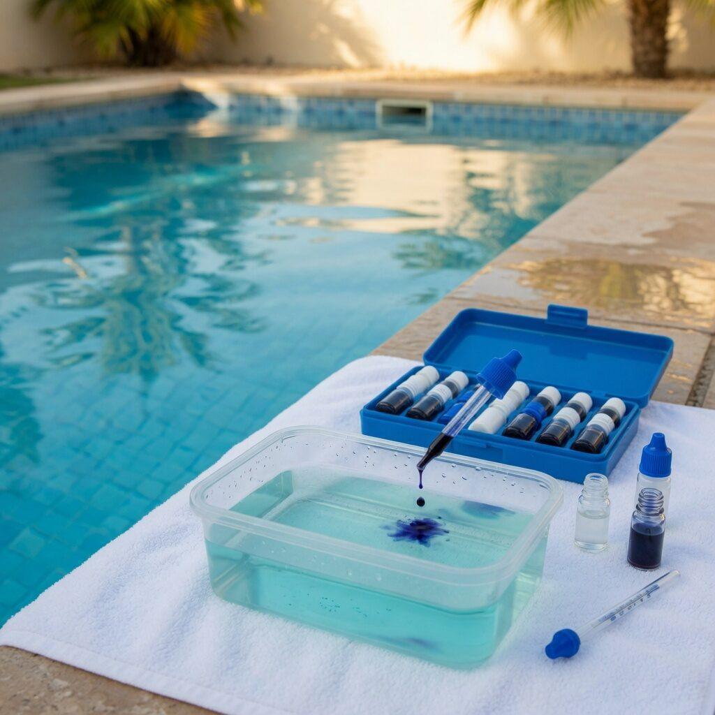 Präzise Dosierung der Chemie und Kontrolle der Wasserwerte – Eldorado Pool GmbH