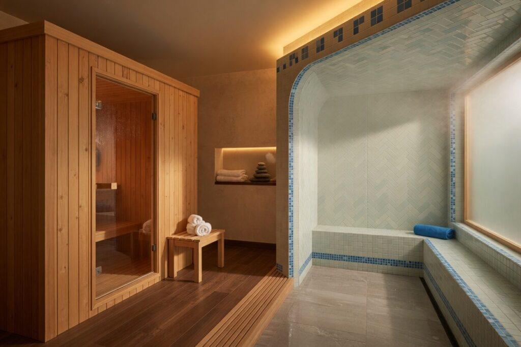 Individuelle Sauna und Dampfbad für Zuhause – Wellnessanlagenbau für Privatkunden – Eldorado Pool GmbH